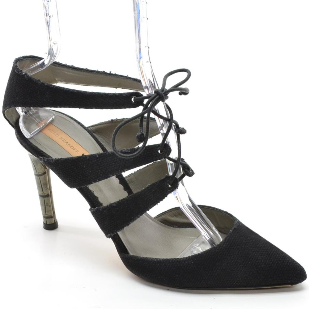 Reed Krakoff Corset Lace Textile Pumps size 40